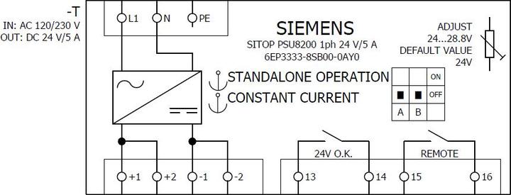 Image du produit Siemens Alimentation sur rail DIN (DIN-Rail