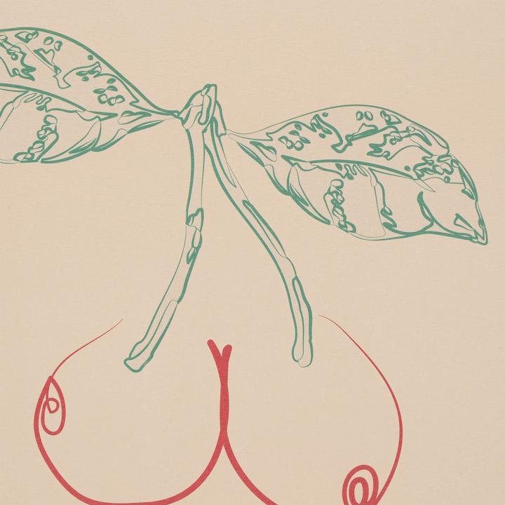 Actual product image Konges Slojd Poster A3 Cherry