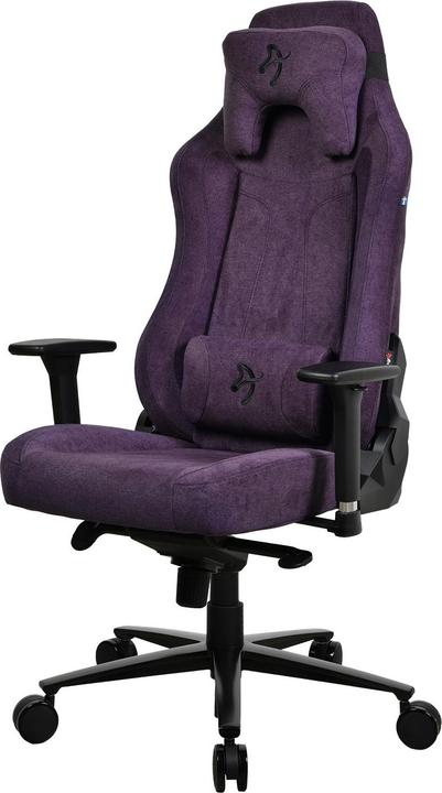 Arozzi Vernazza - Chaise Gaming en tissu souple - Mauve