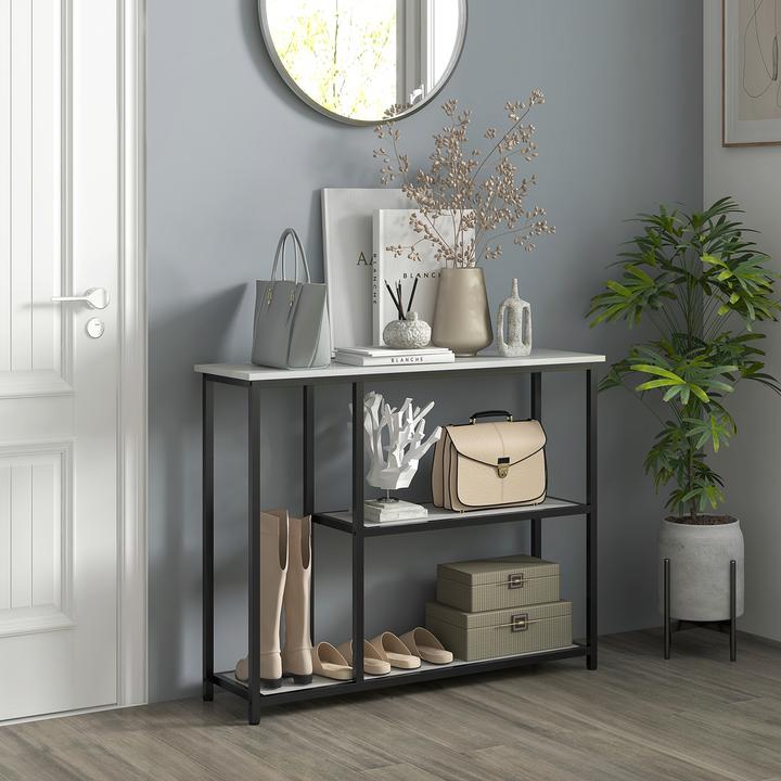 Image du produit Homcom Table console (100 x 30 x 80 cm)
