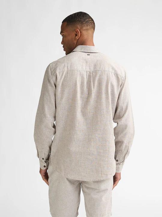 Produktbild Petrol Hemd aus Leinenmischgewebe (M)