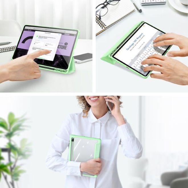 Actual product image Dux Ducis Toby Series Leather Book Cover Case (Galaxy Tab S8, Galaxy Tab S7)