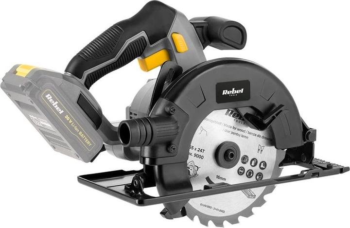 Actual product image Rebel Cordless circular saw 20v