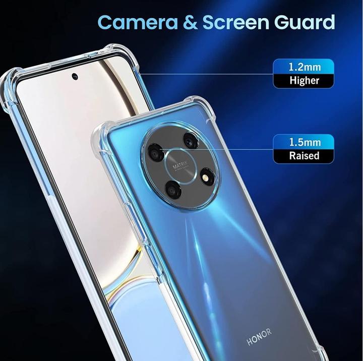 Produktbild Screenguard Honor Magic4 Lite 5G Hülle Crystal Soft Airbag Bumper (Honor Magic 4 Lite 5G)