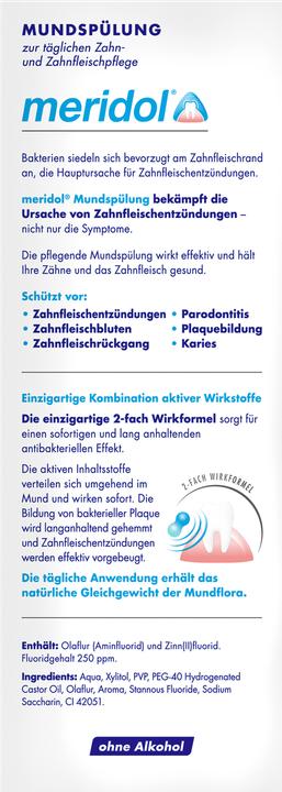 Productafbeelding Meridol Tandvleesverzorging (400 ml, Mondwater)