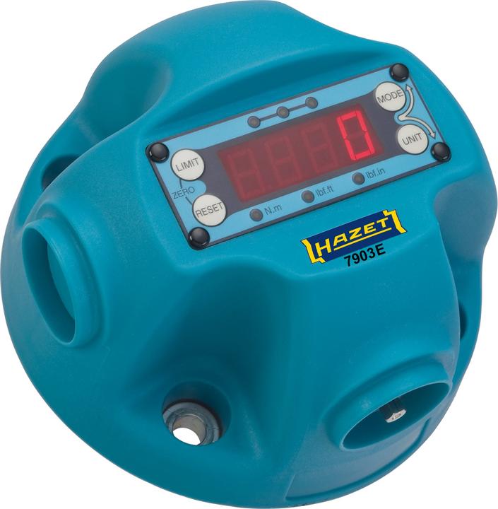 Produktbild HAZET Drehmoment-Prüfgerät ∙ elektronisch ∙ 1,5 - 30 Nm 7903E ∙ Nm min-max: 1.5 - 30 Nm ∙ Sechskant… (3/8", 1/4", 1.50 Nm, 30 Nm)
