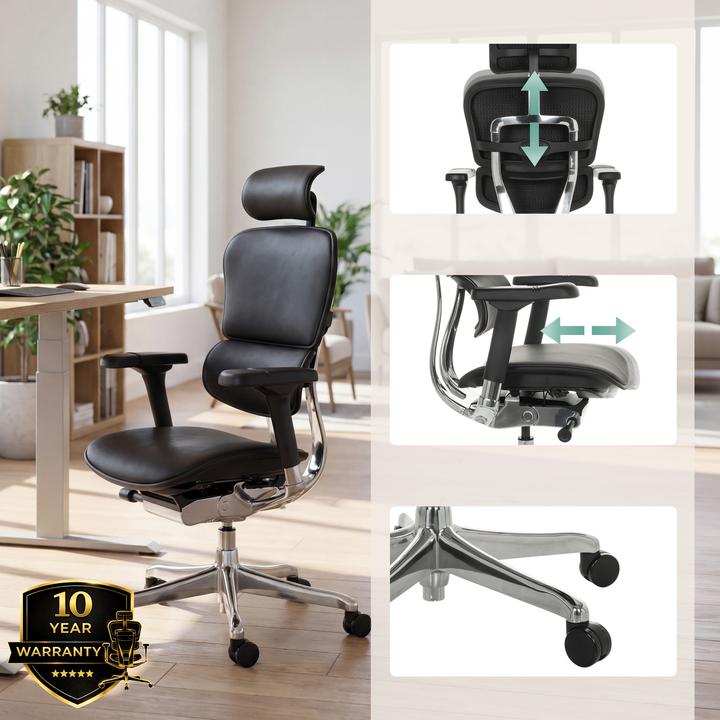 Actual product image Hjh Office Ergohuman Gen2 (46 - 56 cm)