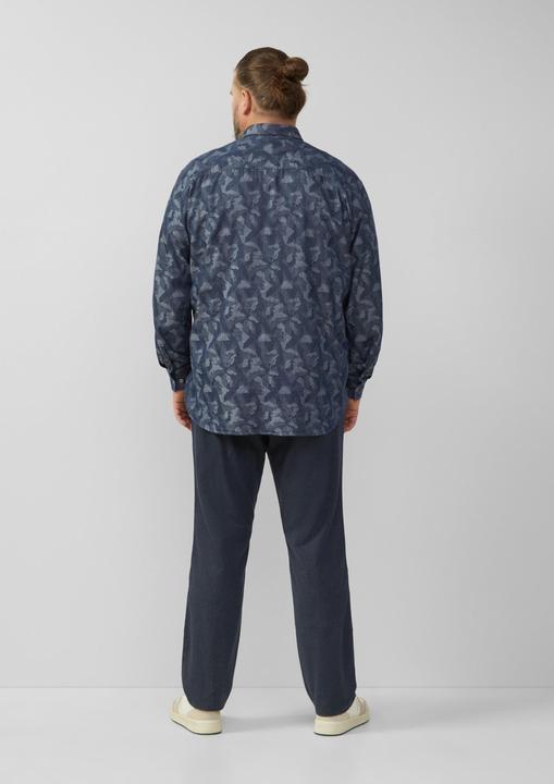 Immagine prodotto s.Oliver Hemd Regular Fit: Leichtes Jacquard-Hemd mit Button-Down-Kragen (3XL)