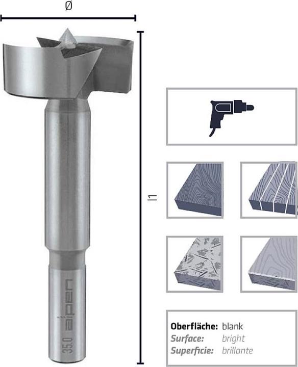 Actual product image Alpen Astlochbohrer (12 millimetres)