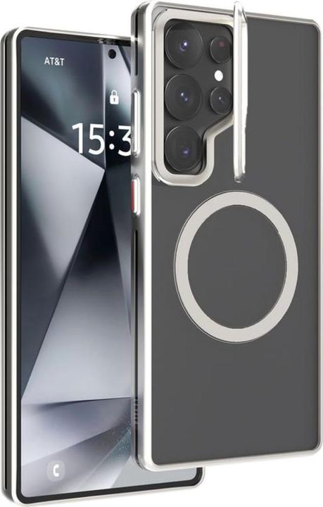 Produktbild Levelo Elio Case For Samsung S25 Ultra - Silver (Samsung Galaxy S25 Ultra)