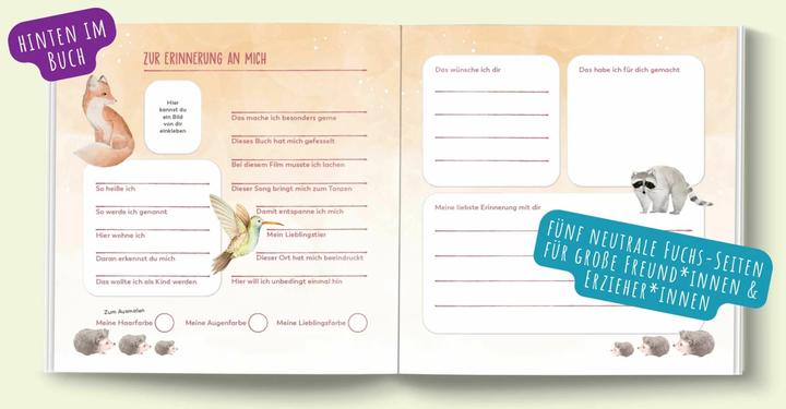 Actual product image Mein Kindergarten Freundebuch (German, Yuna, 2022)