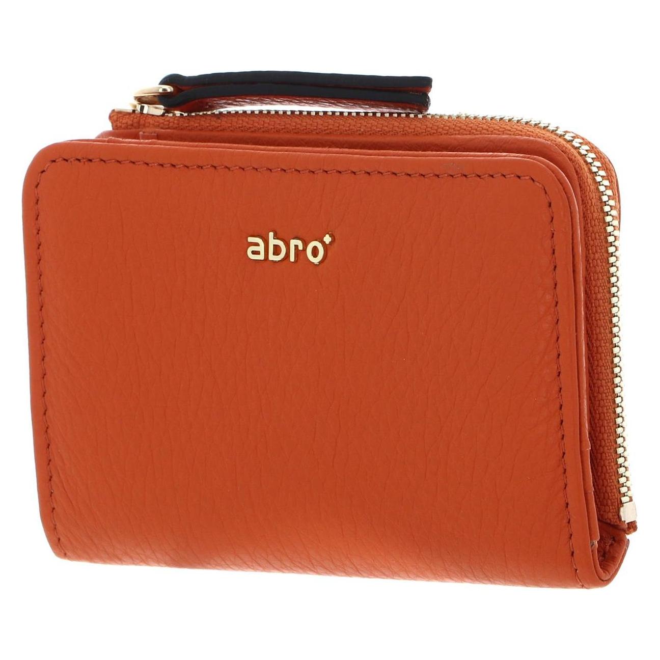 Abro, Damen, Portemonnaie, Leather Dalia Wallet, Orange