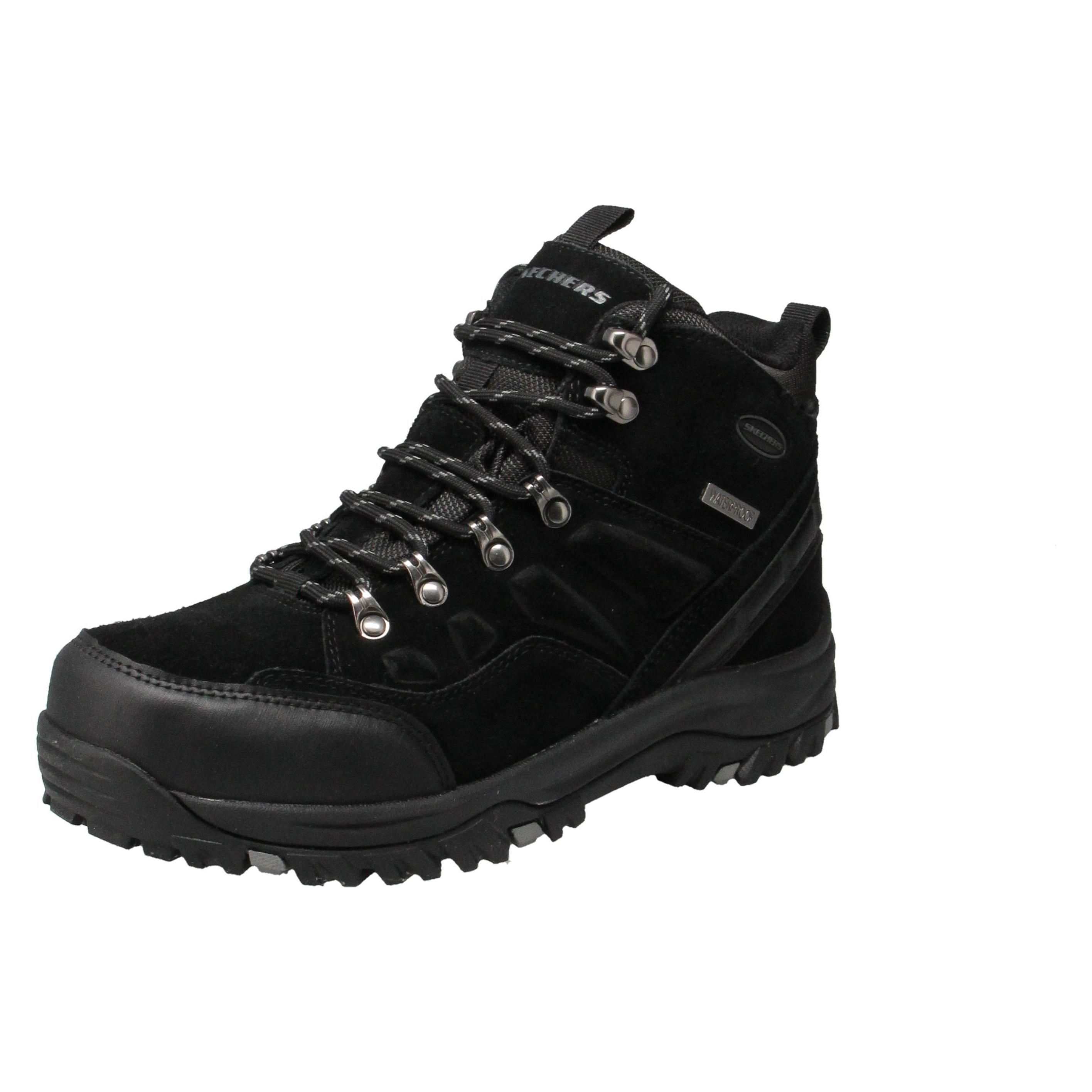 Skechers, Herren, Wanderschuhe, Relment Pelmo Laufschuh Herren (47.5), Schwarz