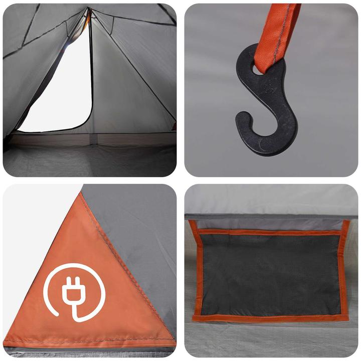 Produktbild vidaXL Campingzelt (2.45 kg, 4 Personen)