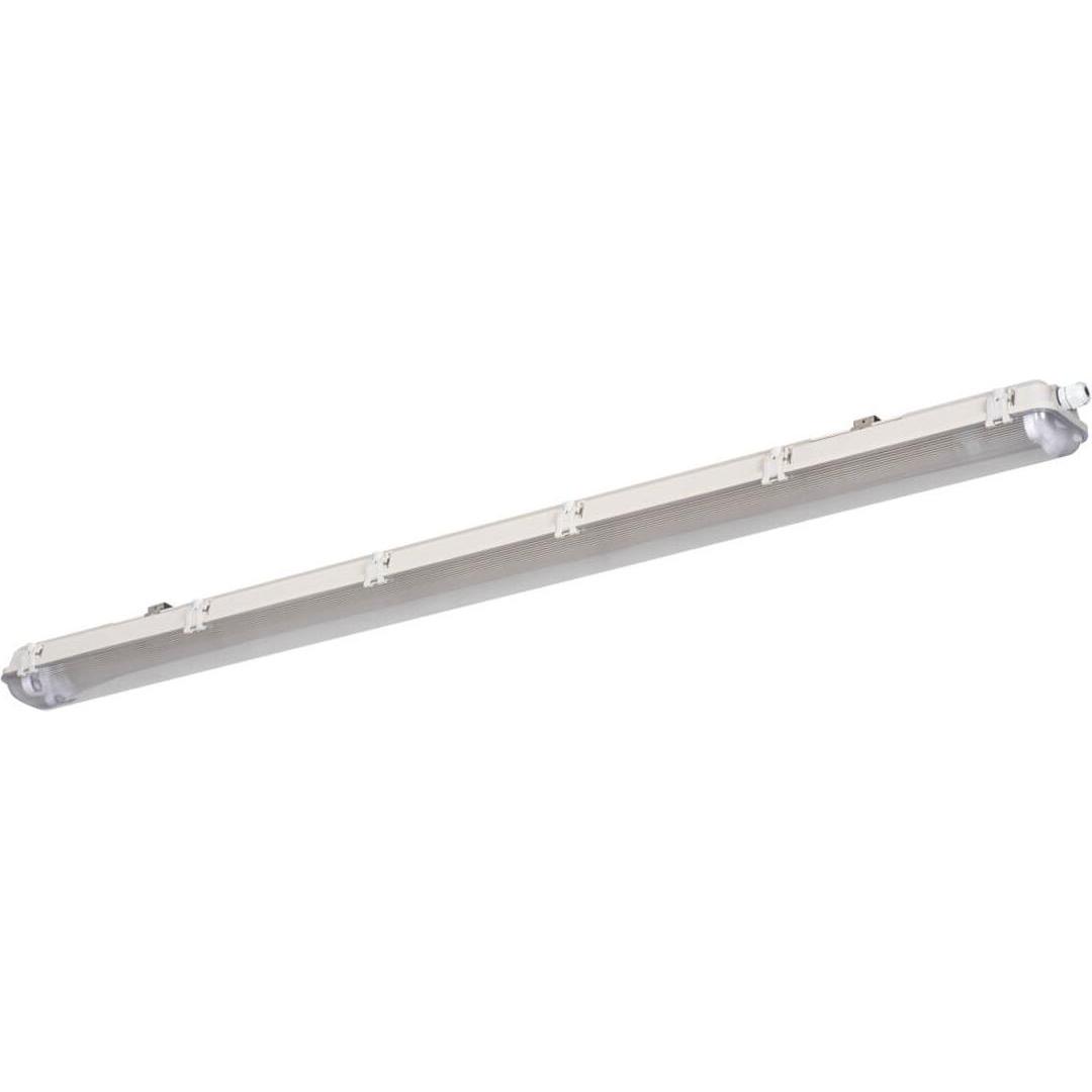 Kanlux, Wandleuchte + Deckenleuchte, Feuchtraum-Wannenleuchte DICHT 4LED NP-PS G13 Grau 2x IP65 31321