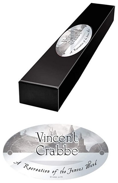 Actual product image Noble Collection Harry Potter Wand Vincent Crabbe (Character Edition)