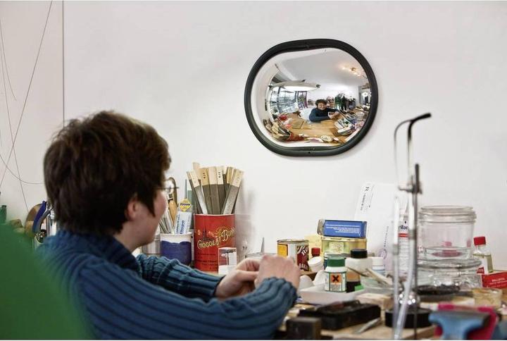 Actual product image Moravia Acrylic interior mirror