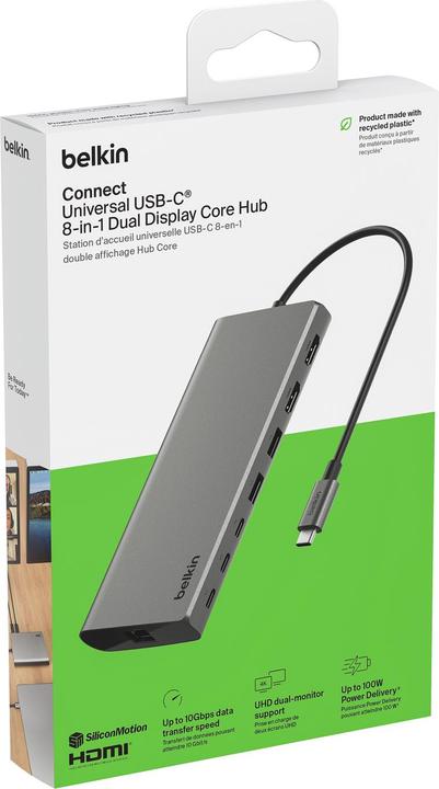 Produktbild Belkin INC015BTSGY-CZ (USB-C, 1 Port)