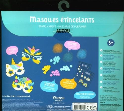 Immagine prodotto Auzou France Maschere eleganti: paillettes e paillettes