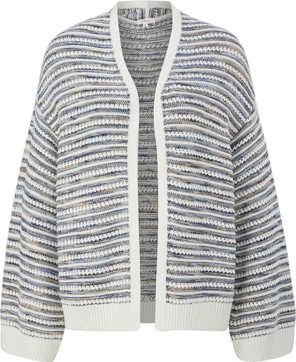 Produktbild s.Oliver Strickjacke Strickjacke mit Streifen (42)