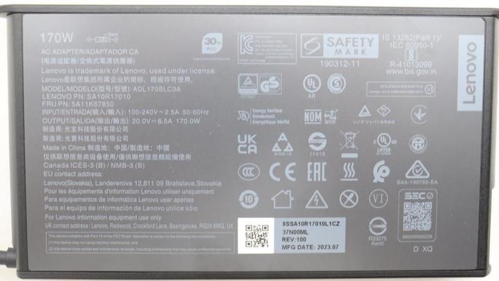 Produktbild Lenovo Ac adapter (170 W)