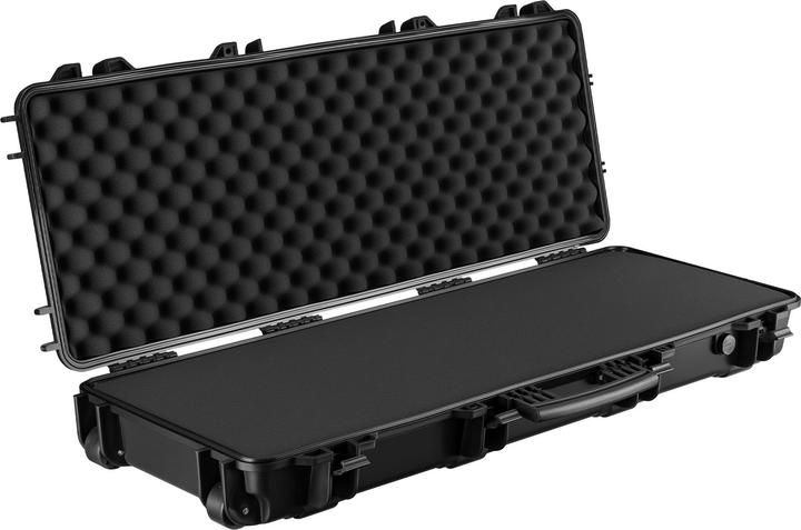 Wiltec Waffenkoffer 109,8x41,5x15,5cm Langwaffen Gewehrkoffer Koffer Gewehr