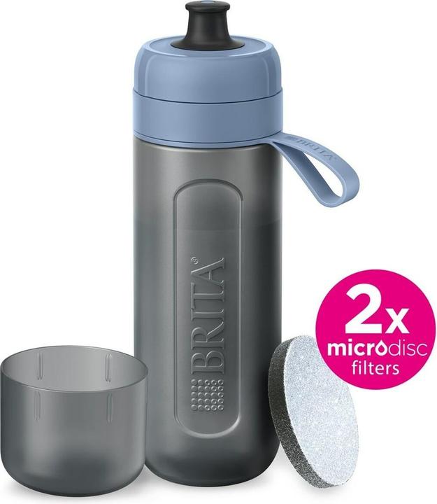 Image du produit Brita Active bleu Bouteille filtrante à 2 disques (0.60 l)