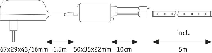 Immagine prodotto Paulmann EntertainLED (RGB, 500 cm, Interno)