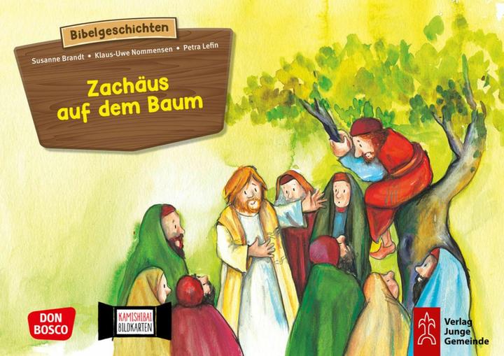 Zachäus auf dem Baum, Kamishibai (Tedesco, Klaus-Uwe Nommensen, Petra sinistra, Susanne Brandt, 2021)