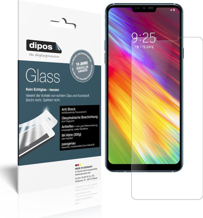 Dipos Pellicola Protettiva Antiriflesso Per LG K12 Plus – 2 Pezzi, Opaca, Anti-impronta E Made In Germany