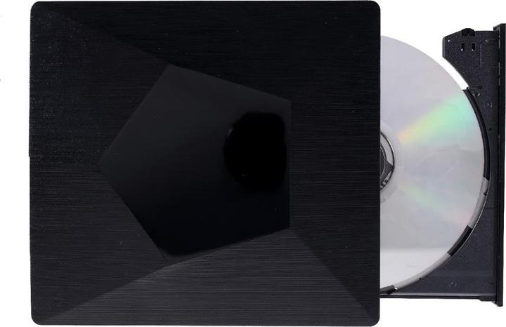 Actual product image Apfelkiste External drive Slim USB C & USB 3.0 CD DVD-RW (DVD writer, CD burner)