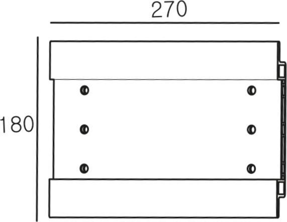 Produktbild Multibrackets Erweiterungskit 55", Metall, schwarz für alle TV- (Verlängerungsrohr)