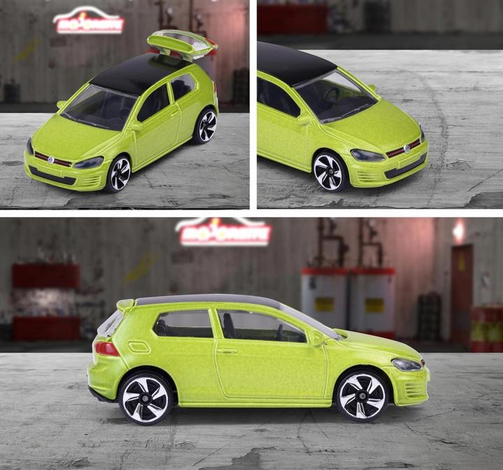 Actual product image Majorette Premium Cars VW Golf GTI, green
