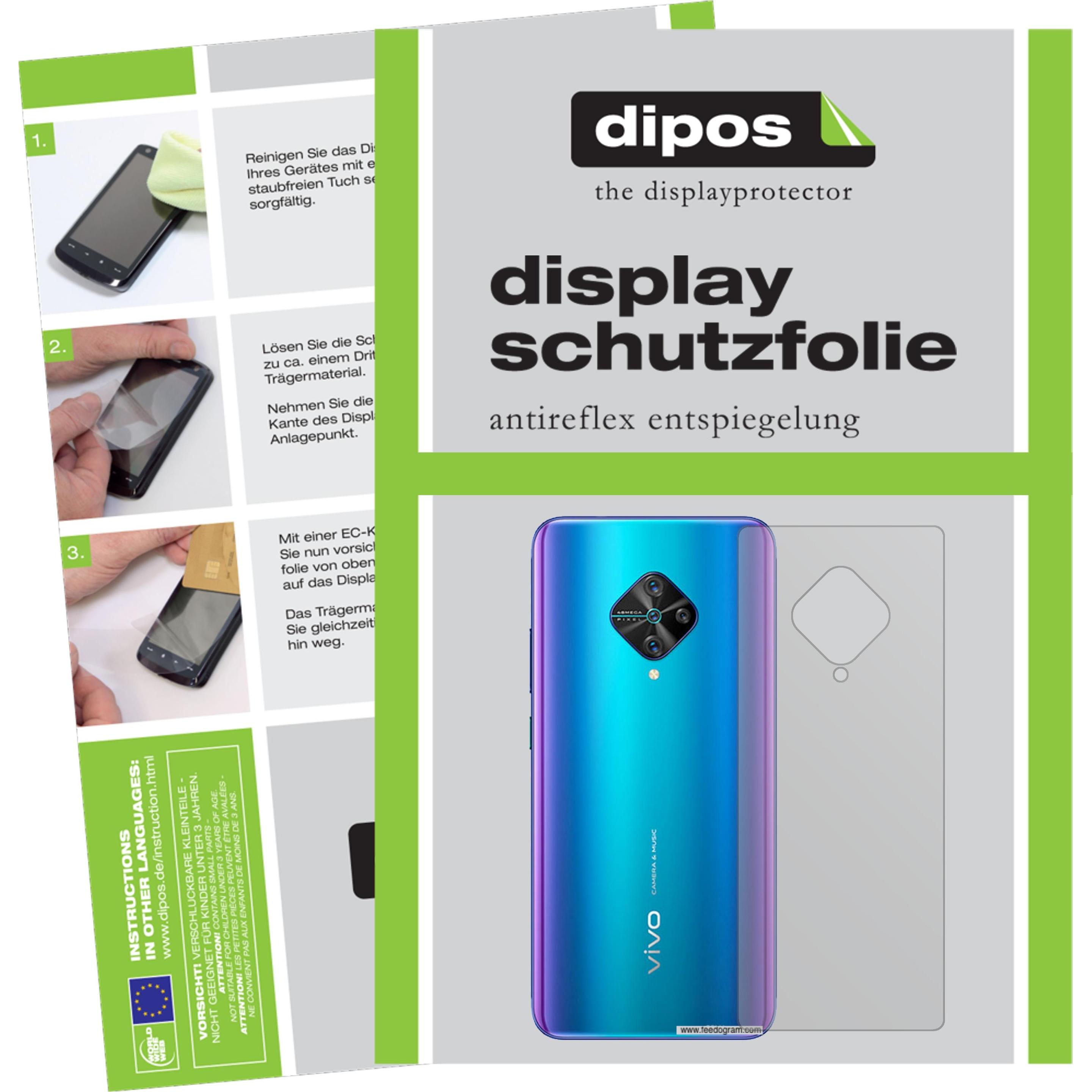 Dipos Displayschutzfolie Antireflex (6 Stück, Vivo Y51 (2020)), Smartphone Schutzfolie, Transparent
