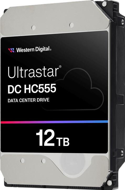 Produktbild WD Ultrastar DC HC555 3.5inch 26.1 12TB 512 7200RPM SAS ULTRA 512E SE P3 DC (12 TB, 3.5", CMR)