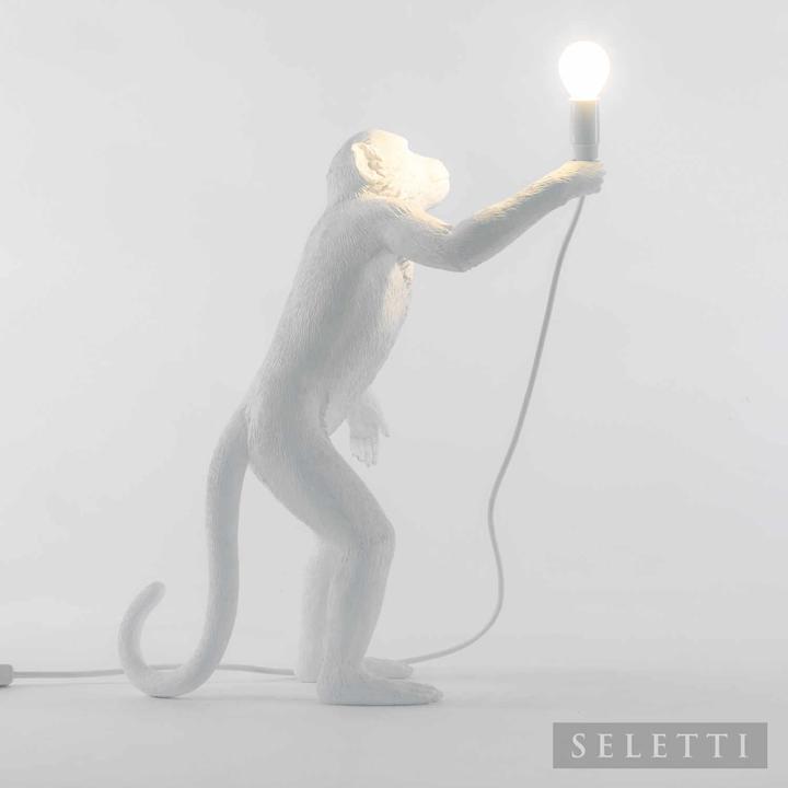 Image du produit Seletti Lampe Singe Lampe Led Blanche (350 lm, E14)