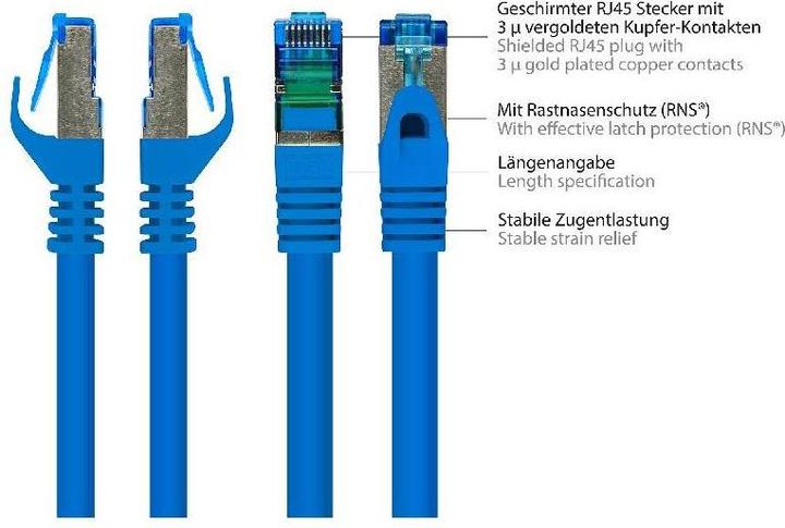 Produktbild Good Connections Alcasa (S/FTP, CAT6a, 10 m)