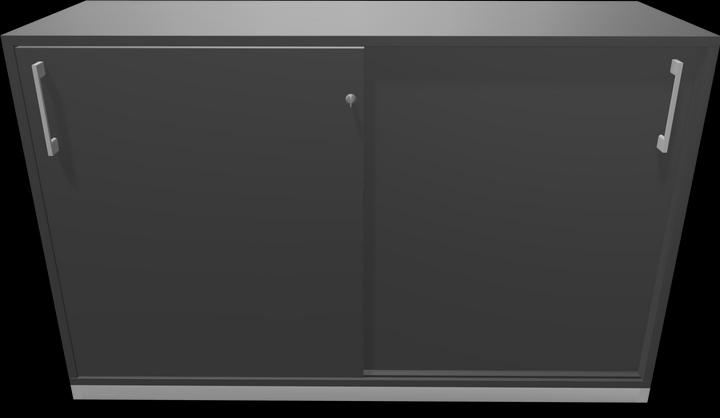 Actual product image Narbutas Choice sliding door cabinet (120 x 40 x 76 cm)