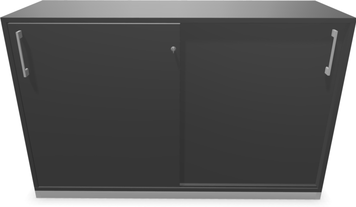 Image du produit Narbutas Choice Armoire à portes coulissantes (120 x 40 x 76 cm)