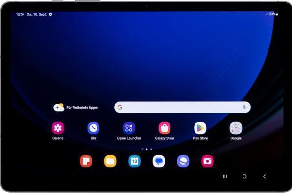 Productafbeelding Samsung Galaxy Tab S9 WiFi (Alleen WLAN, 11", 128 GB, Grafietgrijs)
