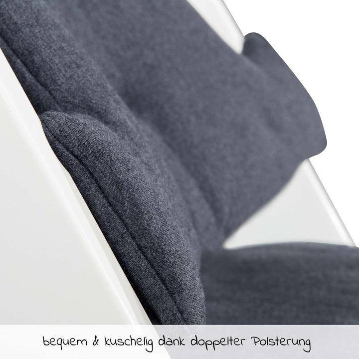 Produktbild Hauck Highchair Pad Select Jersey Charcoal