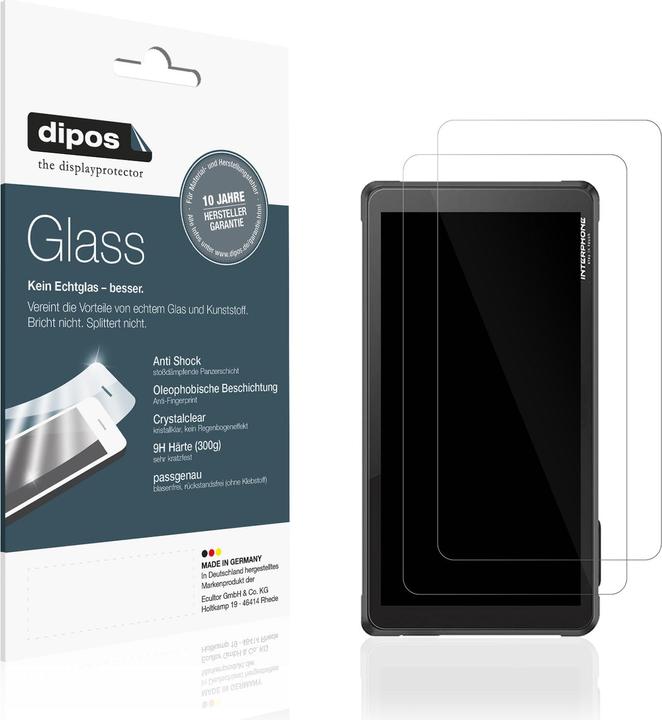 Actual product image Dipos Anti-Shock Screen Protector Clear
