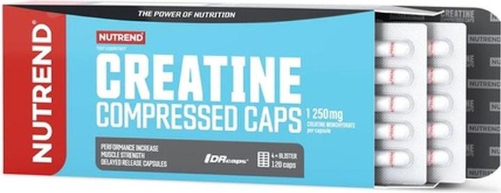 Actual product image Nutrend Creatine Compressed Caps (120 Piece, Capsules)