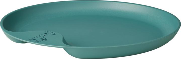 Actual product image Mepal Mio Kids Plate - Deep Turquoise