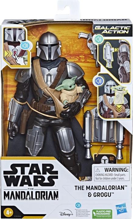 Actual product image Hasbro The Mandalorian & Grogu