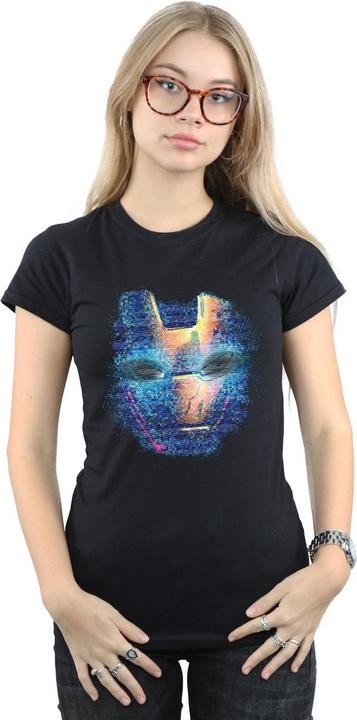 Produktbild Iron Man Distressed Head TShirt (XL)