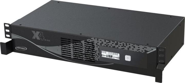 Infosec X4 2000 RM Plus Onduleur Line Interactive 2000 VA 8 Prises IEC - 2 prise (2000 VA, 1200 W, Interattivo linea UPS)
