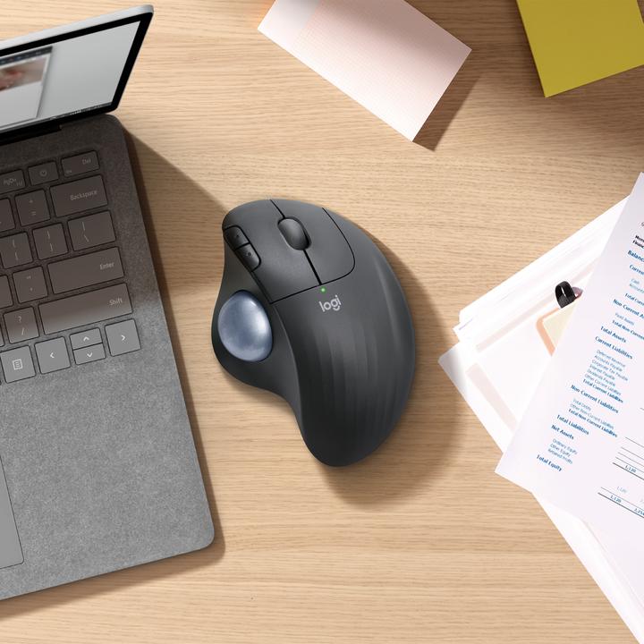 Actual product image Logitech ERGO M575 for Business - OFFWHITE - EMEA