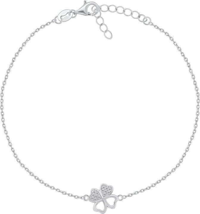 Produktbild Brilio Silver Silver Anklet With Four-Leaf Clover