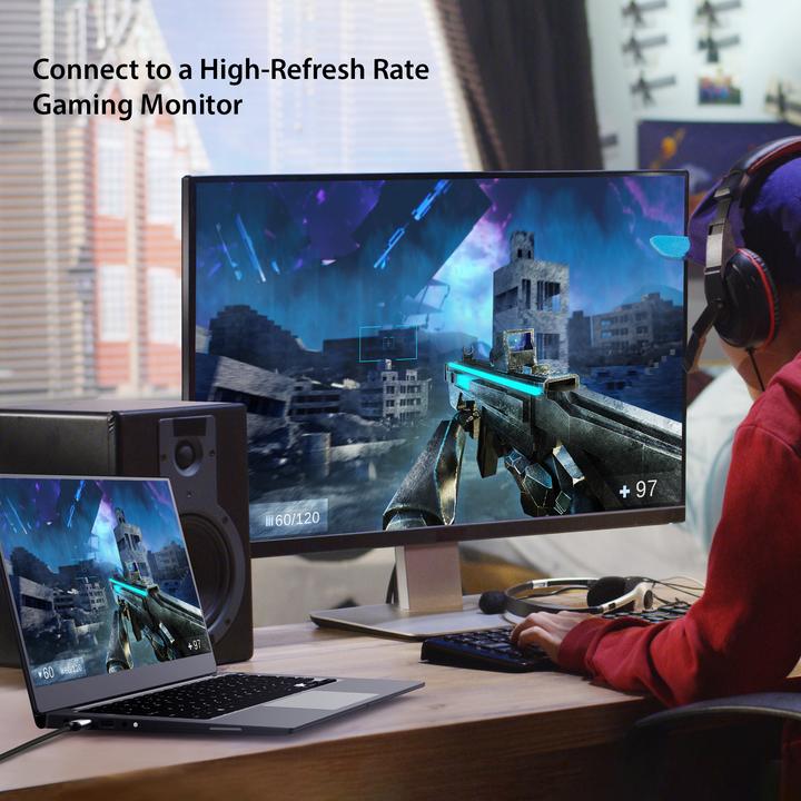 Produktbild j5Create USB Typ C — HDMI (Typ A) (1.80 m)